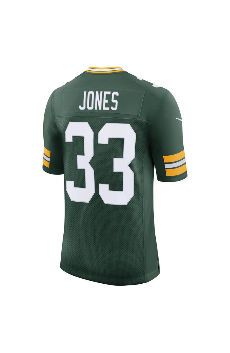 Nike Men's Nike Aaron Jones Green Green Bay Packers Limited Jersey, Alternate, color, 