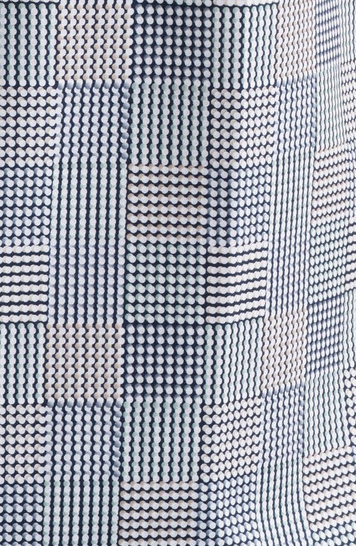 Bugatchi Miles Ooohcotton® Geo Print Short Sleeve Button-up Shirt In Graphite