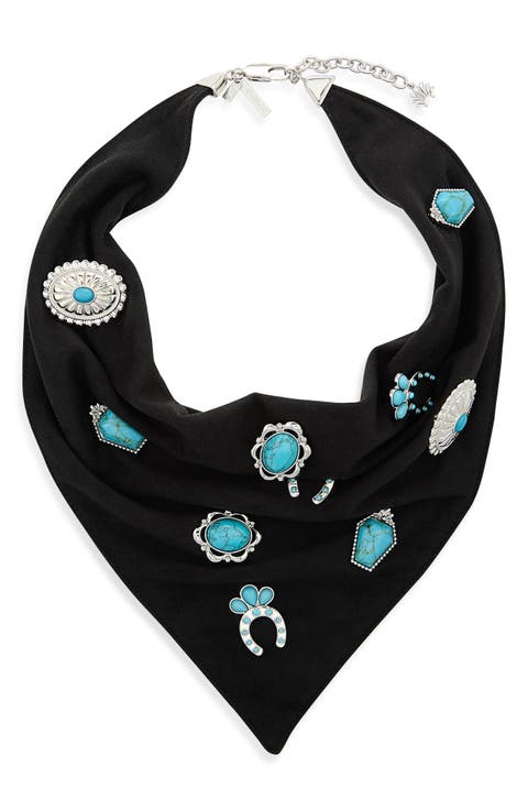 Bonnie Concho Scarf Necklace