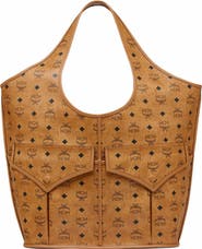 MCM Leni Shopper in Visetos