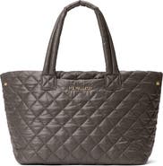 MZ Wallace Small Metro Quilted Nylon City Tote