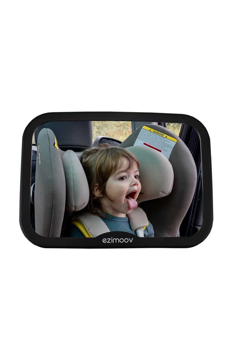 ezimoov Square Back Seat Car Mirror 360° Adjustable, Main, color, Black