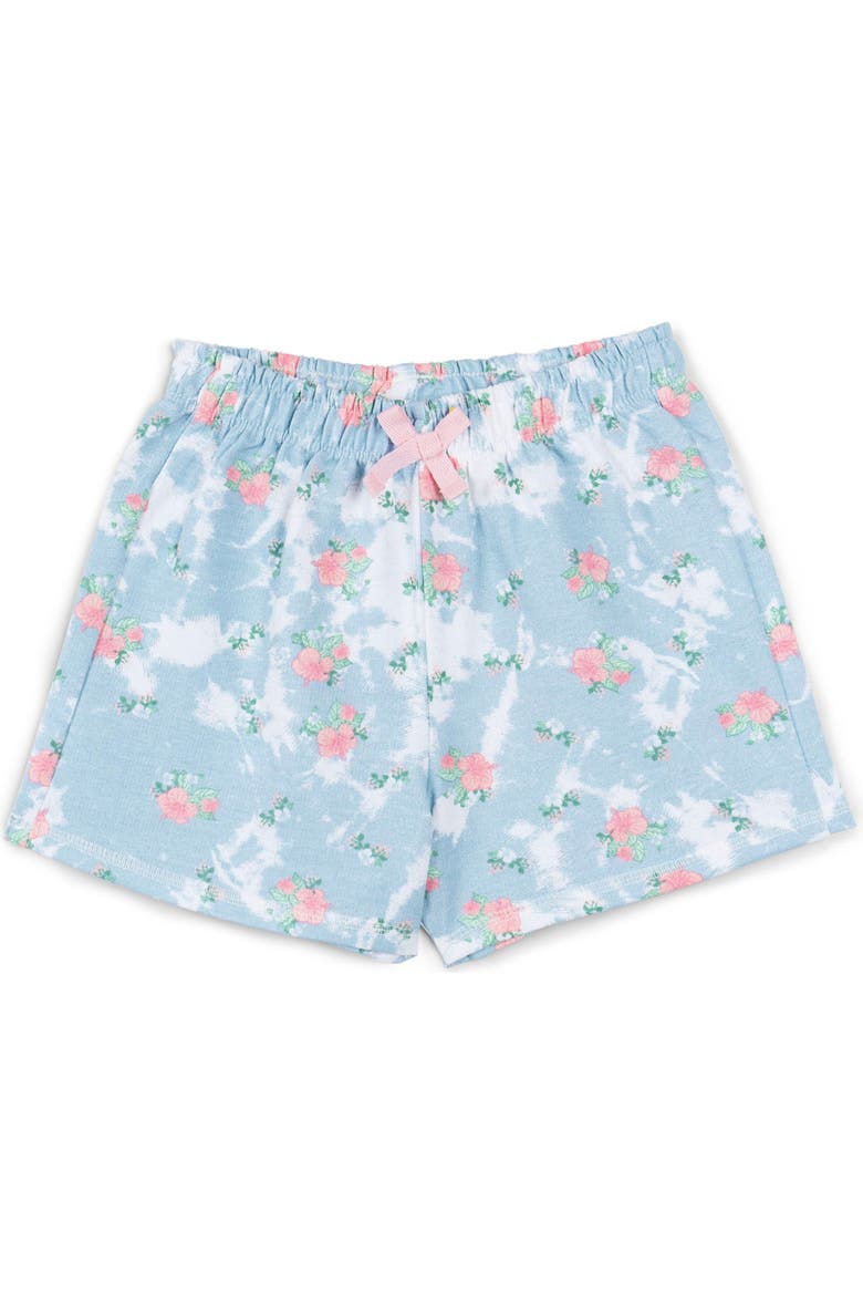 Lilo & Stitch Sweatshirt Tee and Shorts Set, Alternate, color, Stitch Blue Pink