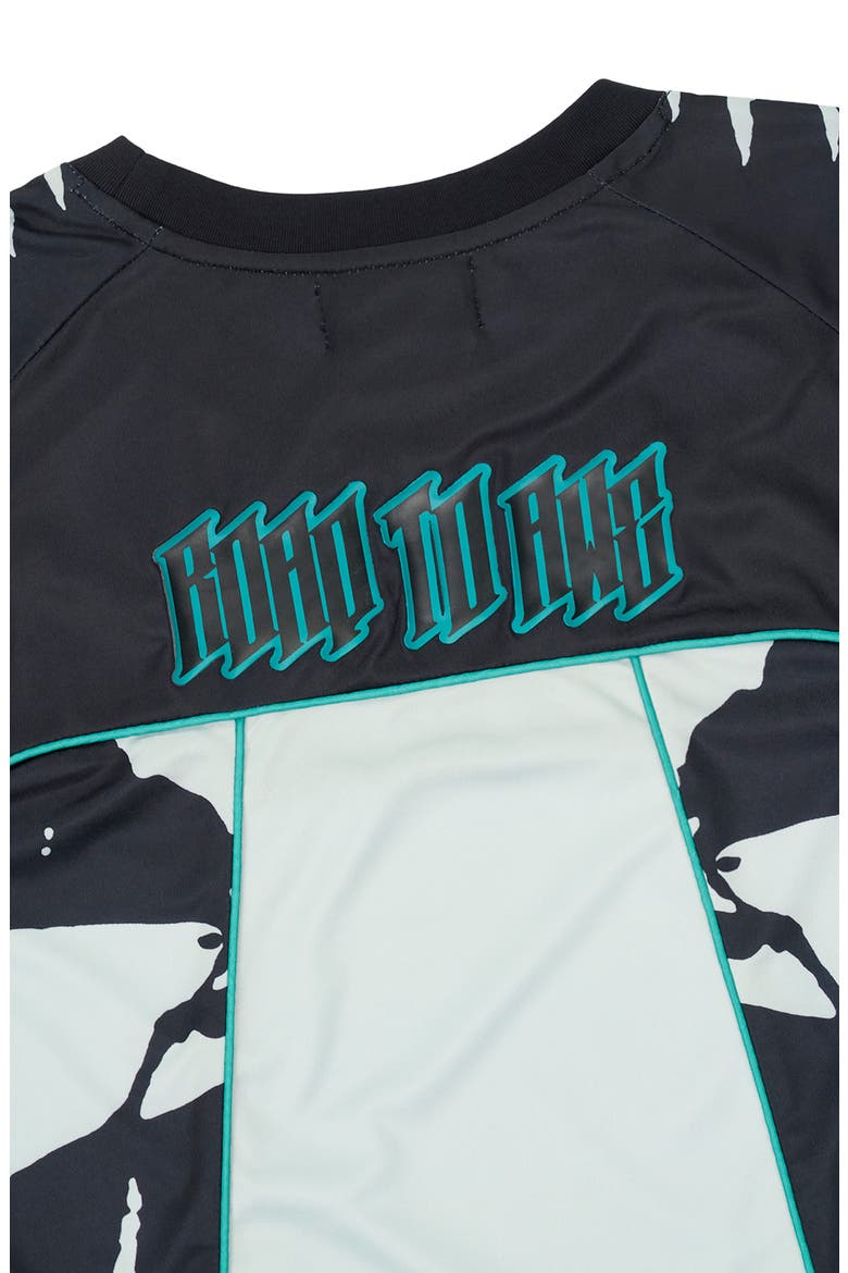 Soren Bike Graphic T-Shirt, Alternate, color, BLACK LIGHT TEAL RACING