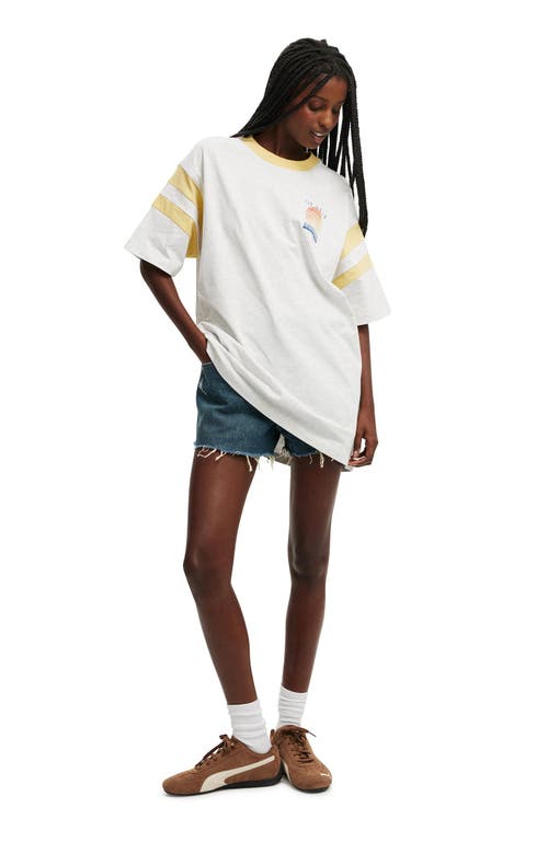 COTTON ON SUPER OVERSIZED GRAPHIC TEE