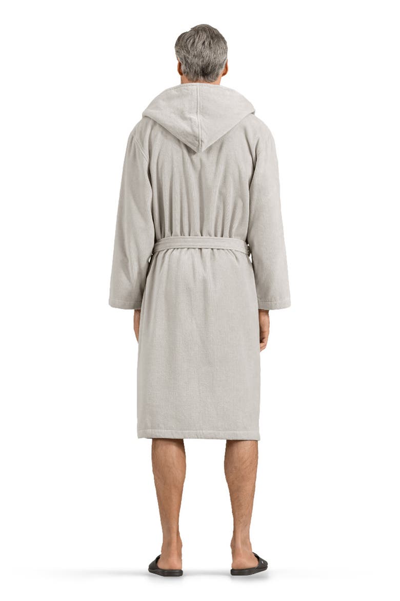 Art Line Men's Bathrobe, Alternate, color, Grey