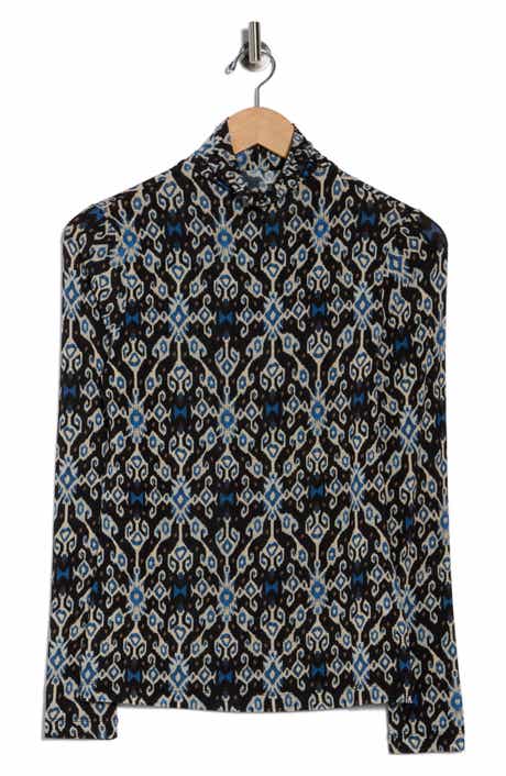 Ulla Johnson Aurelia Floral Mock Neck Top