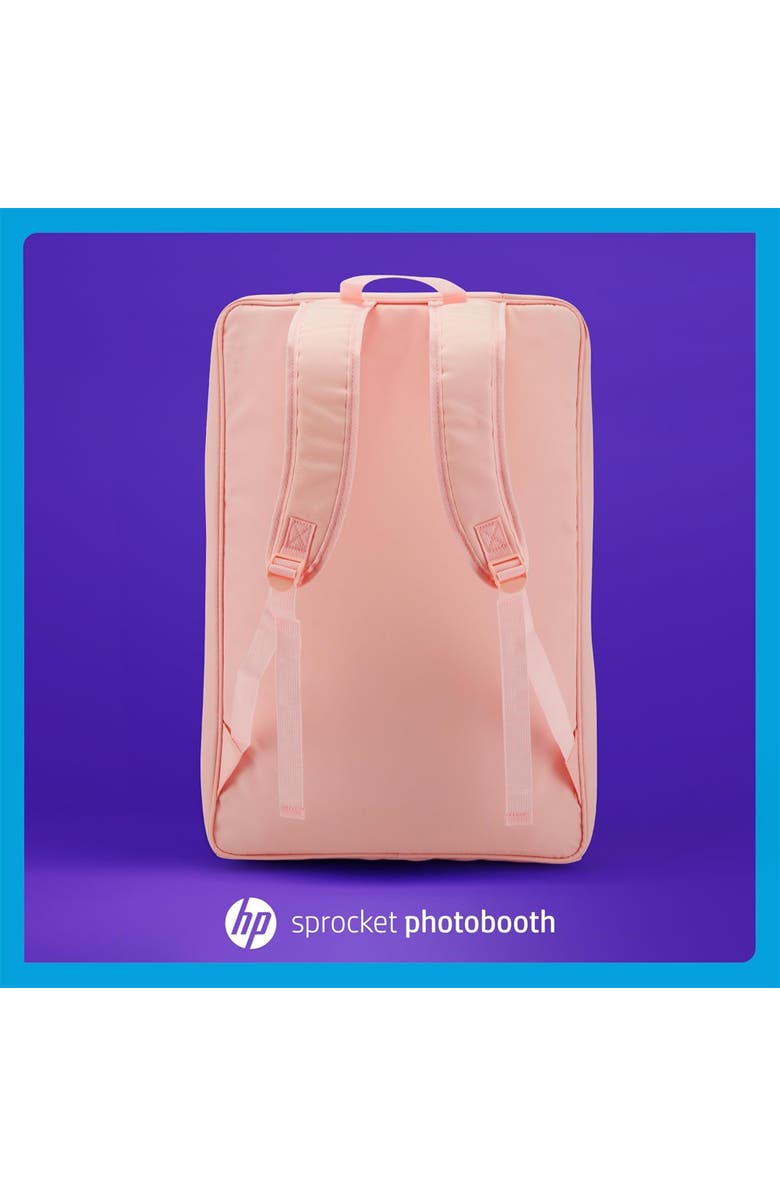 HP Sprocket Photobooth Travel Backpack, Alternate, color, Pink