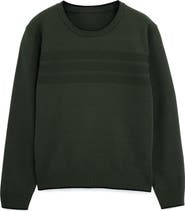 XRAY Kids' Moto Ribbing Detail Crewneck Sweater