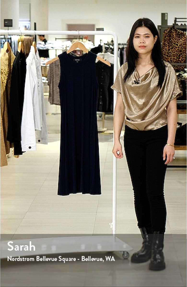 High Neck A-Line Dress, sales video thumbnail