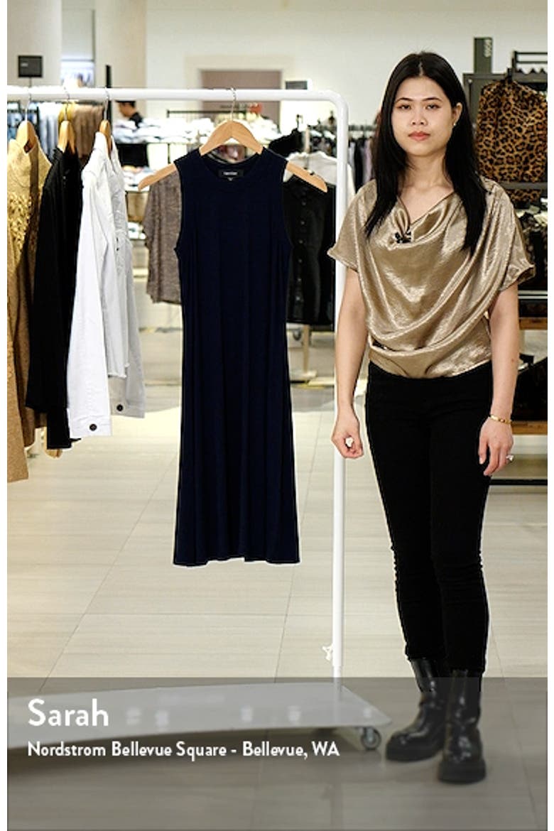 High Neck A-Line Dress video