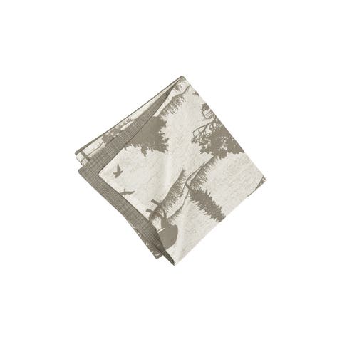 Henderson Hideaway Reversible Rustic Winter Wilderness Napkin Set of 6