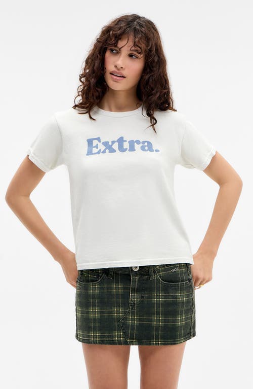 Bdg Urban Outfitters Plaid Denim Ultra Miniskirt In Green