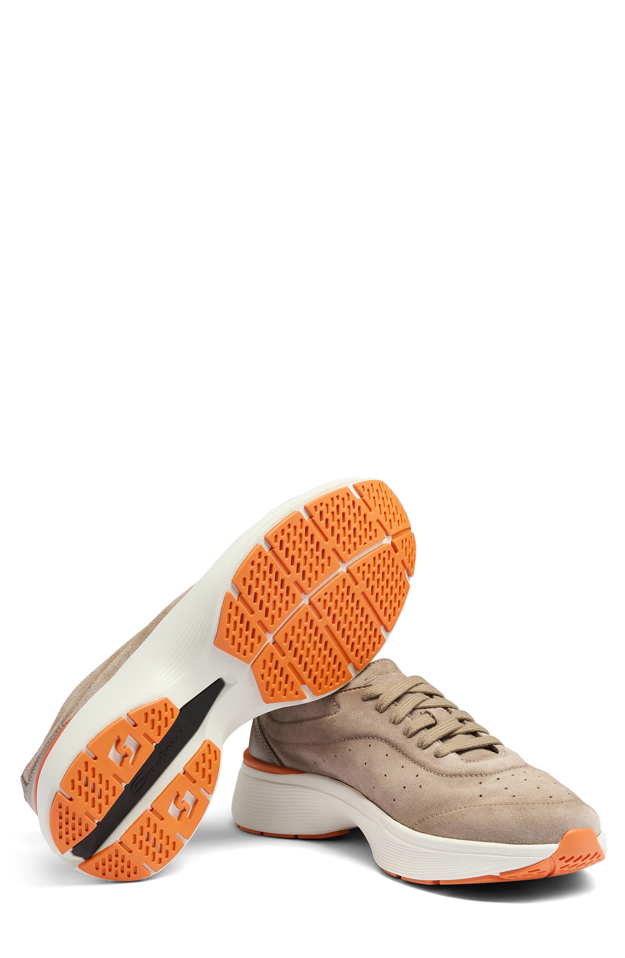 Santoni Bounce Sneaker, Alternate, color, Beige-E55