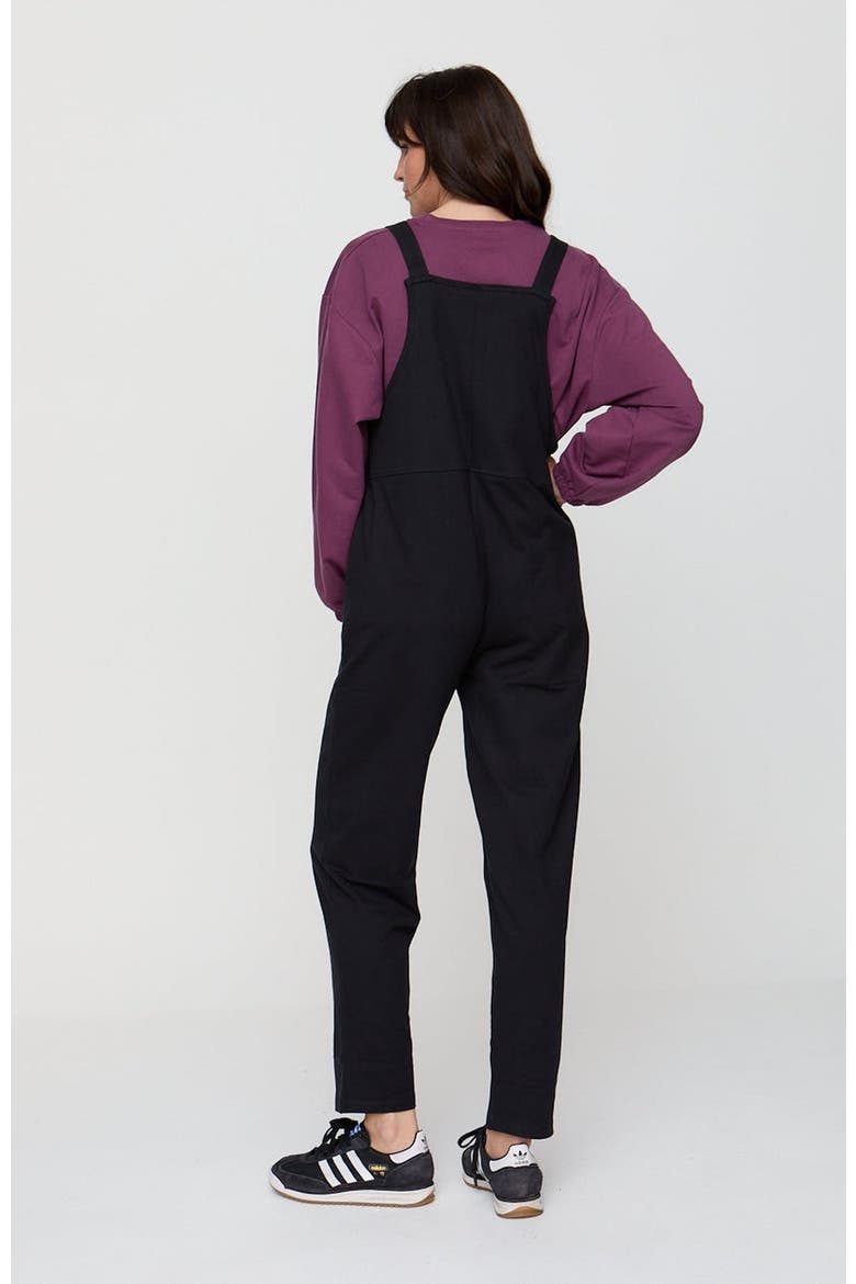 Organic Cotton Lila Jumpsuit, Alternate, color, Black