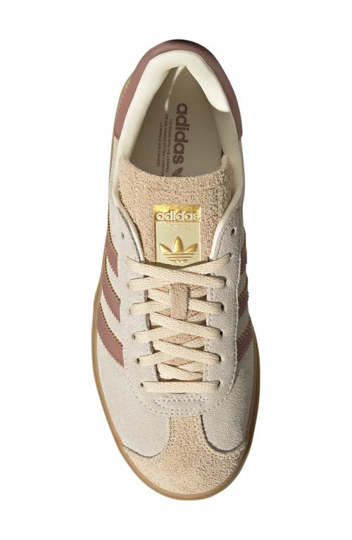 Adidas Originals Adidas Gazelle Bold Platform Sneaker In Neutral