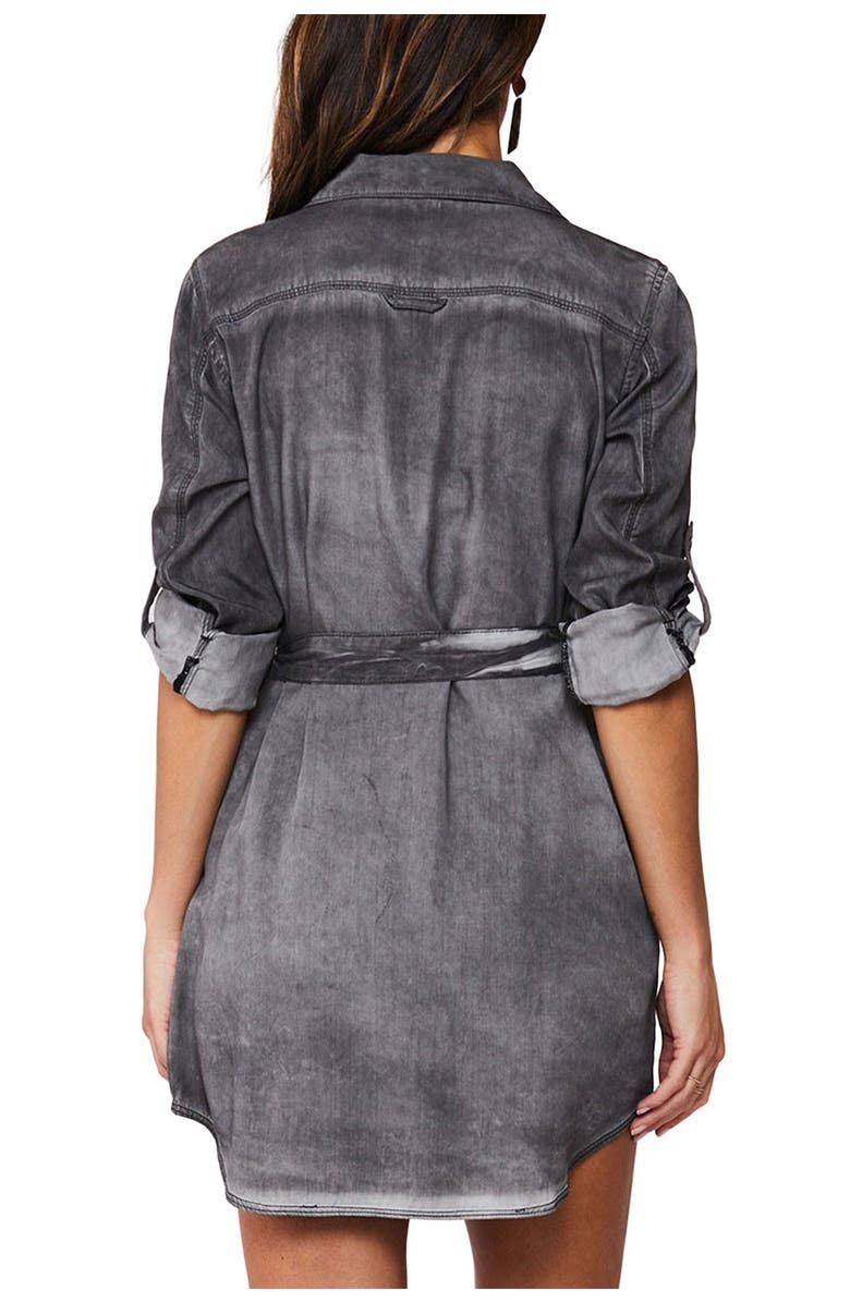 VELVET HEART Anita Roll-Up Long Sleeve Waist Tie Dress, Main, color,