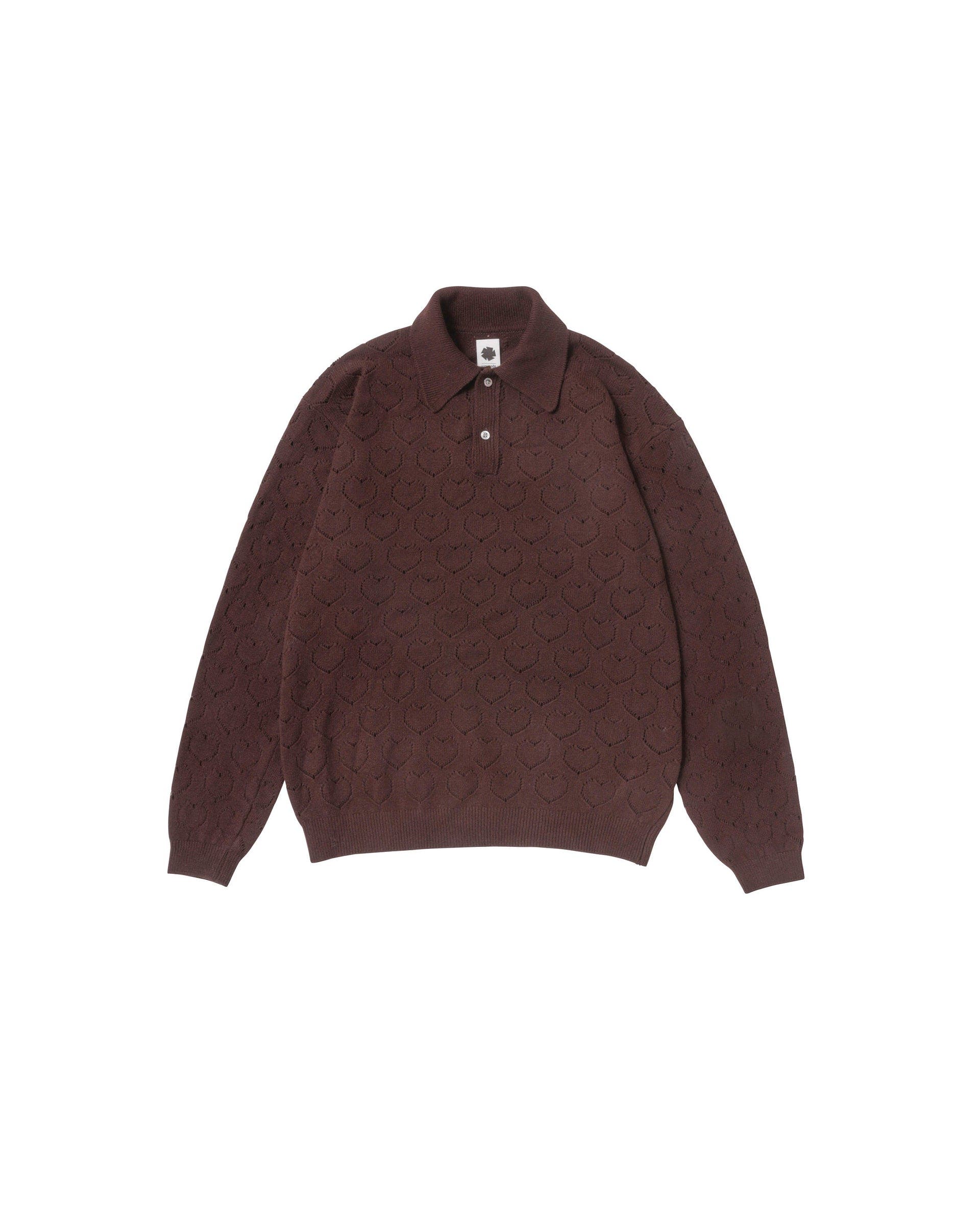Eyelet Polo Sweater - image 3
