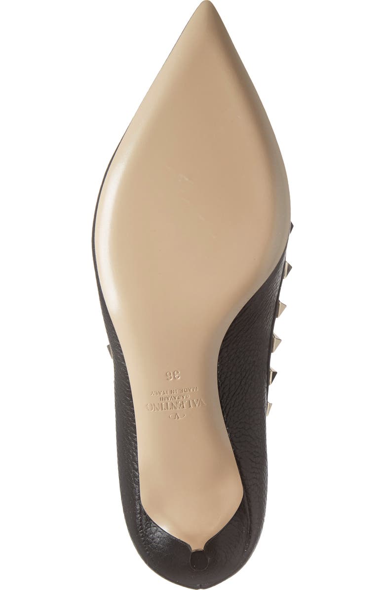 Valentino Garavani Rockstud Kitten Heel Pump, Alternate, color,