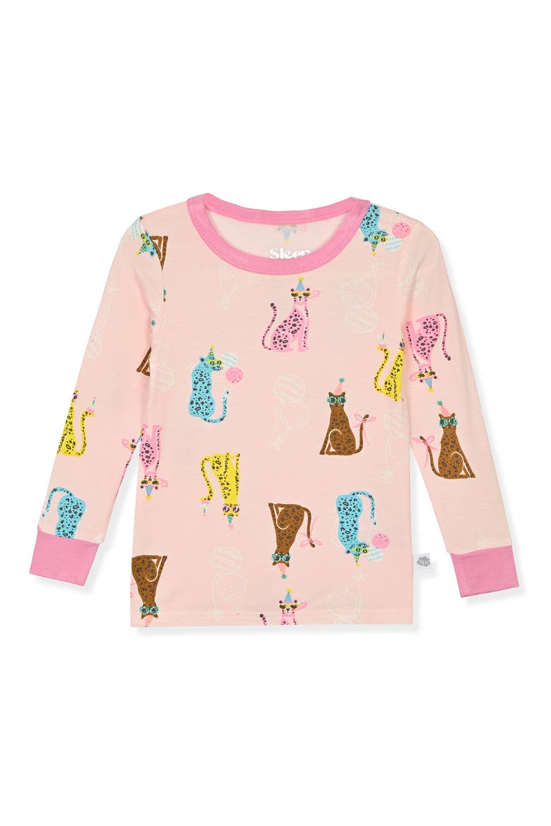 Kids' Assorted 2-Pack Print Fitted Two-Piece Pajamas, Alternate, color, PINK
