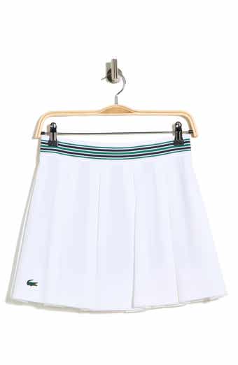 Lacoste Performance Pleated Piqué Tennis Skort