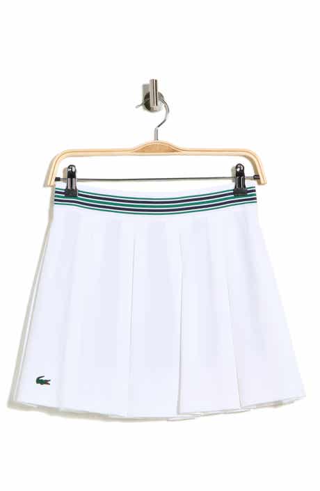 Lacoste Performance Pleated Piqué Tennis Skort