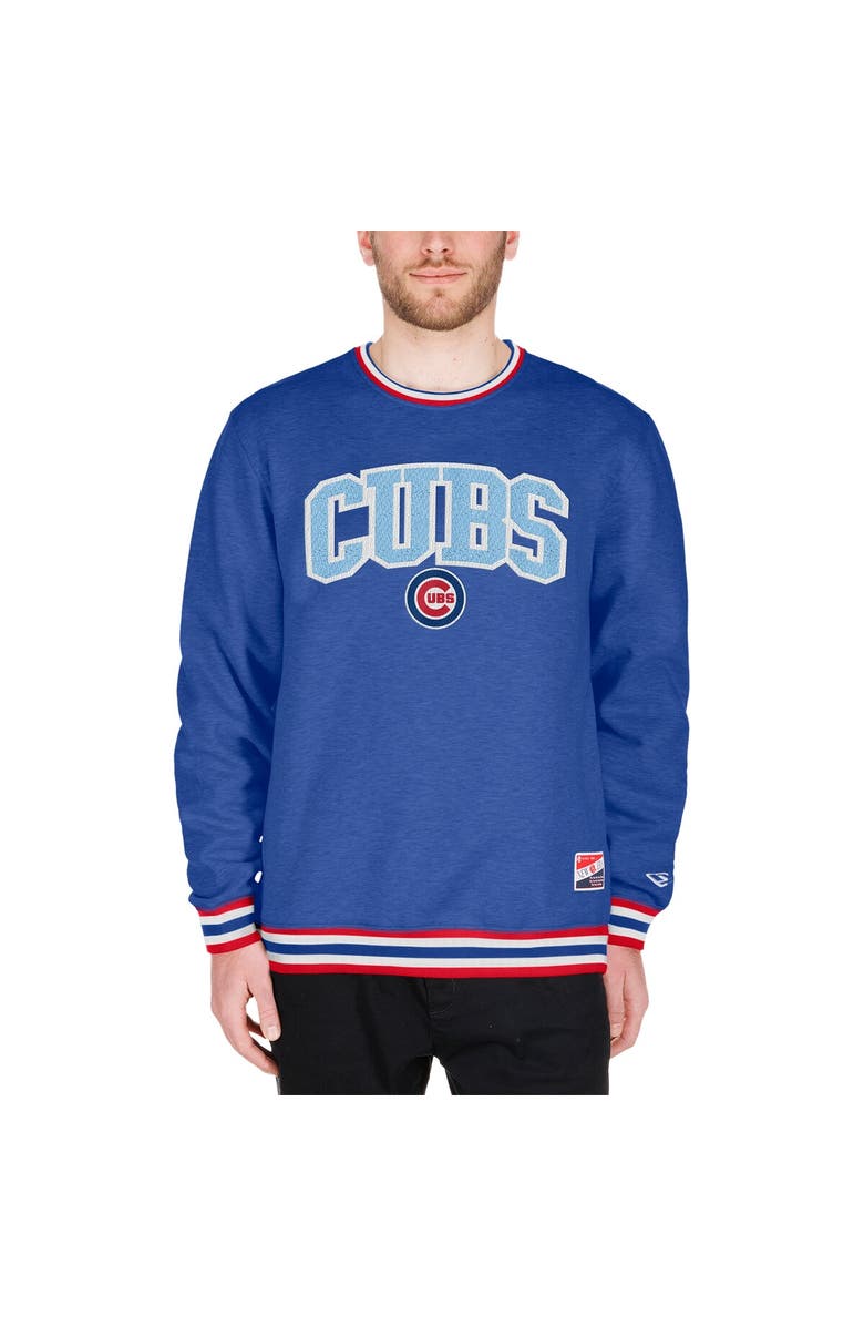 New Era Men's New Era Royal Chicago Cubs Father's Day Pullover Sweatshirt, Alternate, color, Royal