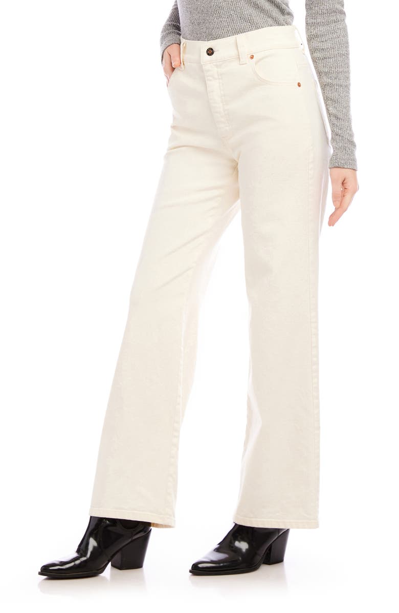 Karen Kane Wide Leg Jeans, Alternate, color, 