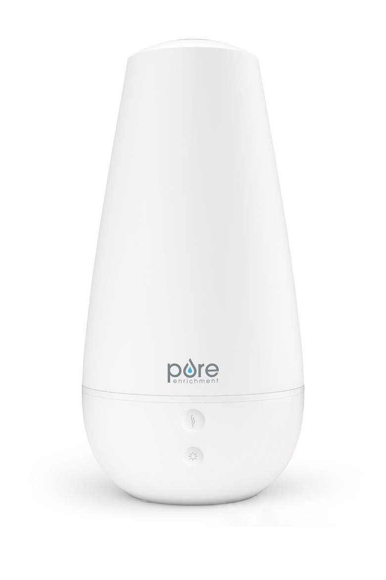 PureSpa XL 3-in-1 Aroma Diffuser, Humidifier, & Mood Light, Alternate, color, WHITE