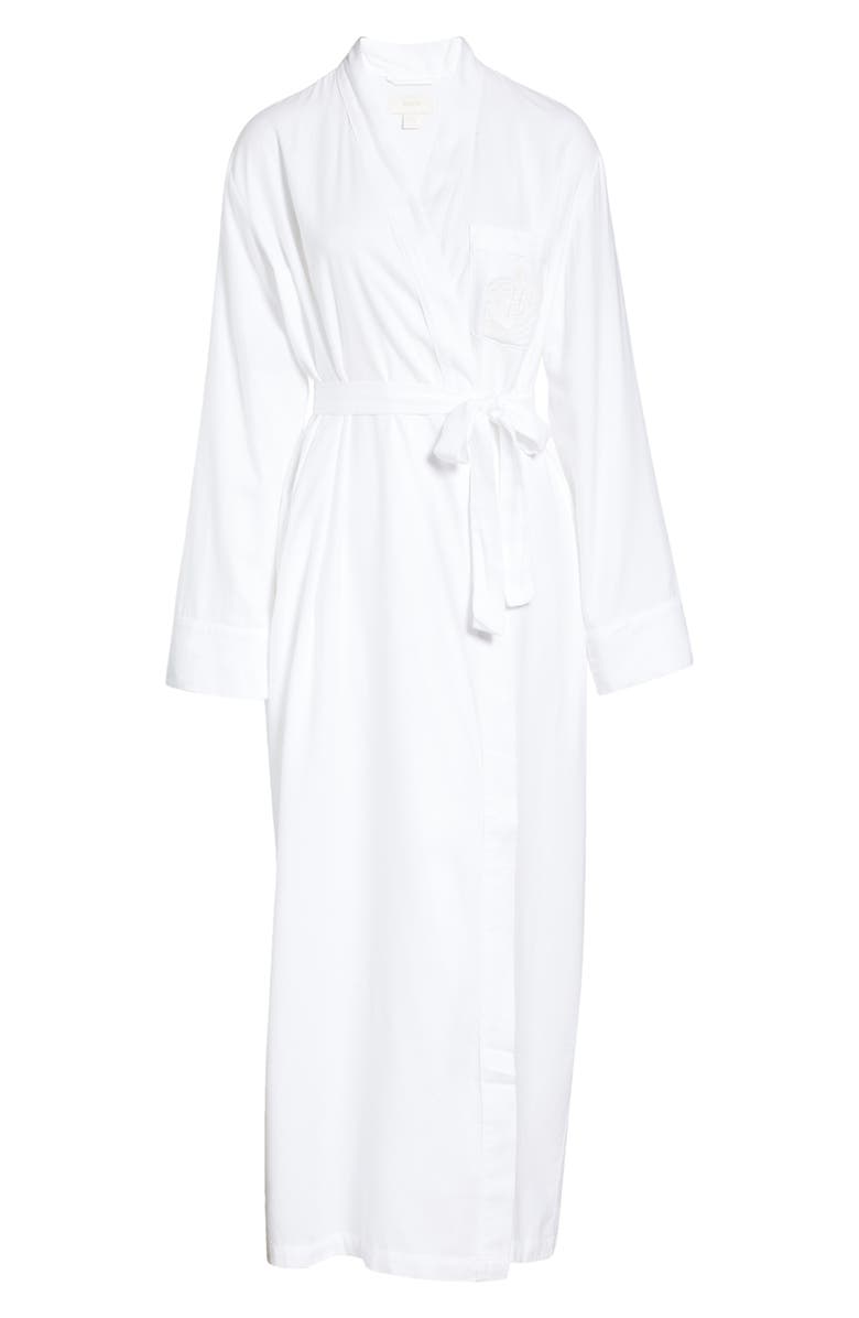 SKIMS Hotel Cotton Blend Robe, Alternate, color, 