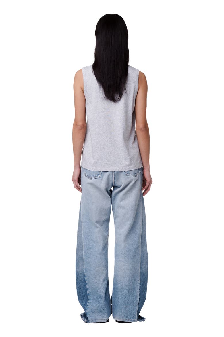 SLEEVELESS TEE, Alternate, color, HEATHER GREY