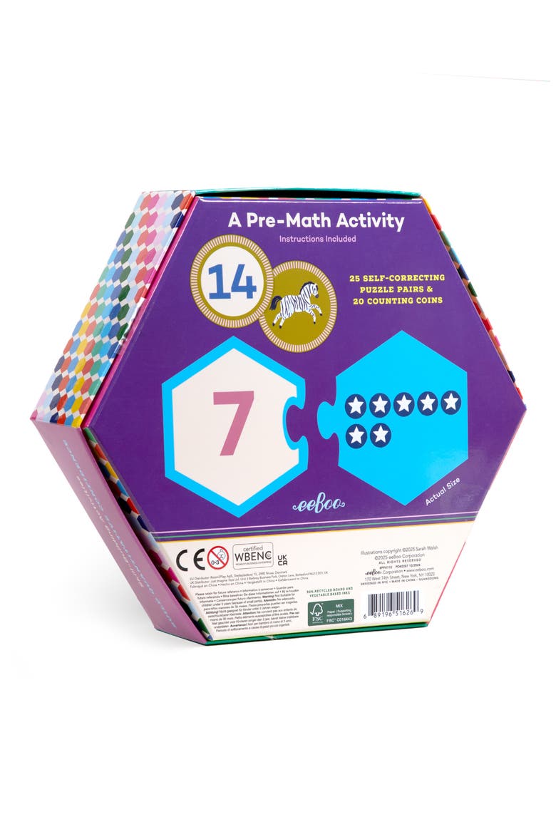 Numbers Puzzle Pairs Game, Alternate, color, MULTI