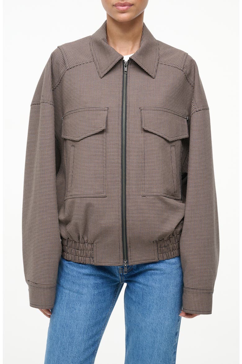 Eugene Micro Houndstooth Jacket, Main, color, HOUNDSTOOTH
