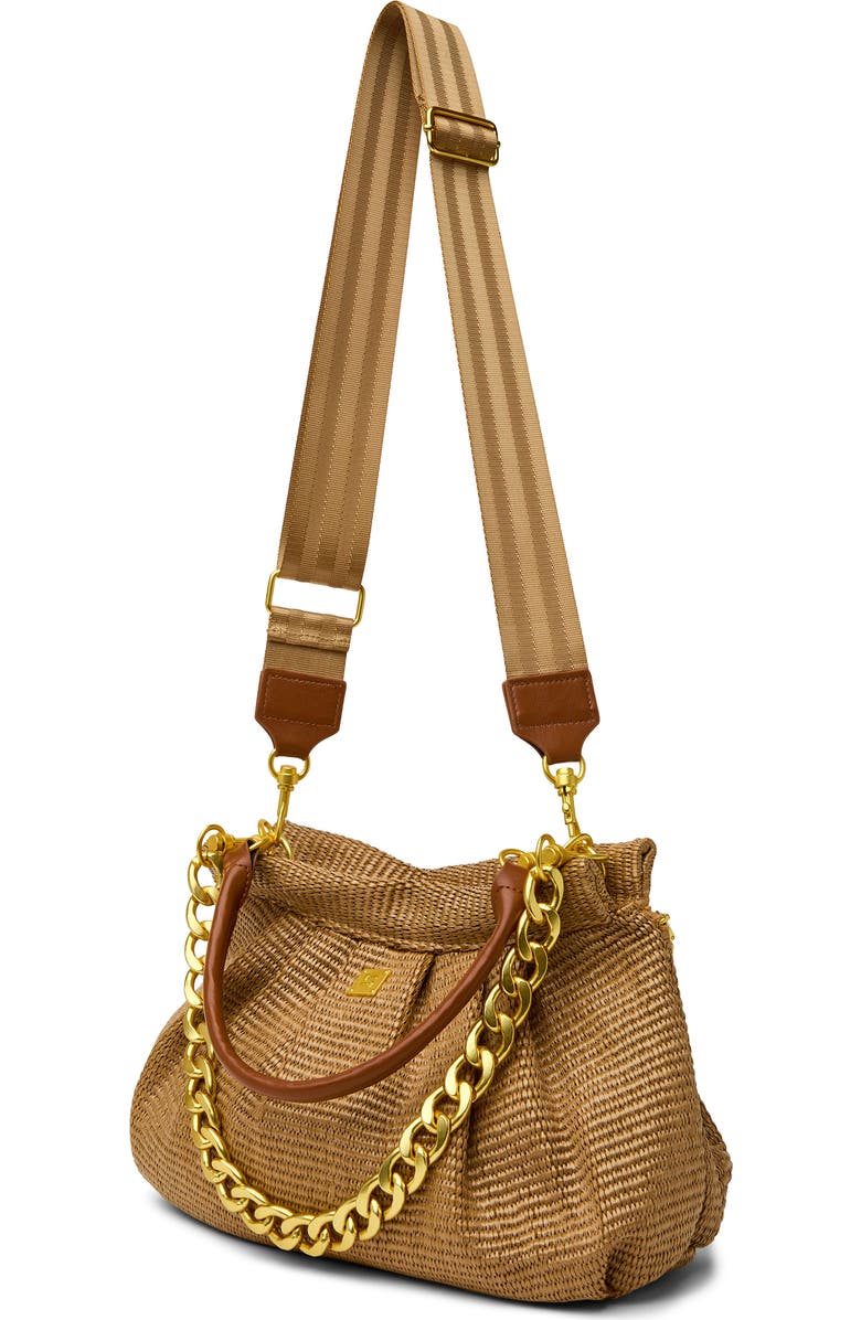 THINK ROYLN Dynasty Raffia Bag, Alternate, color,
