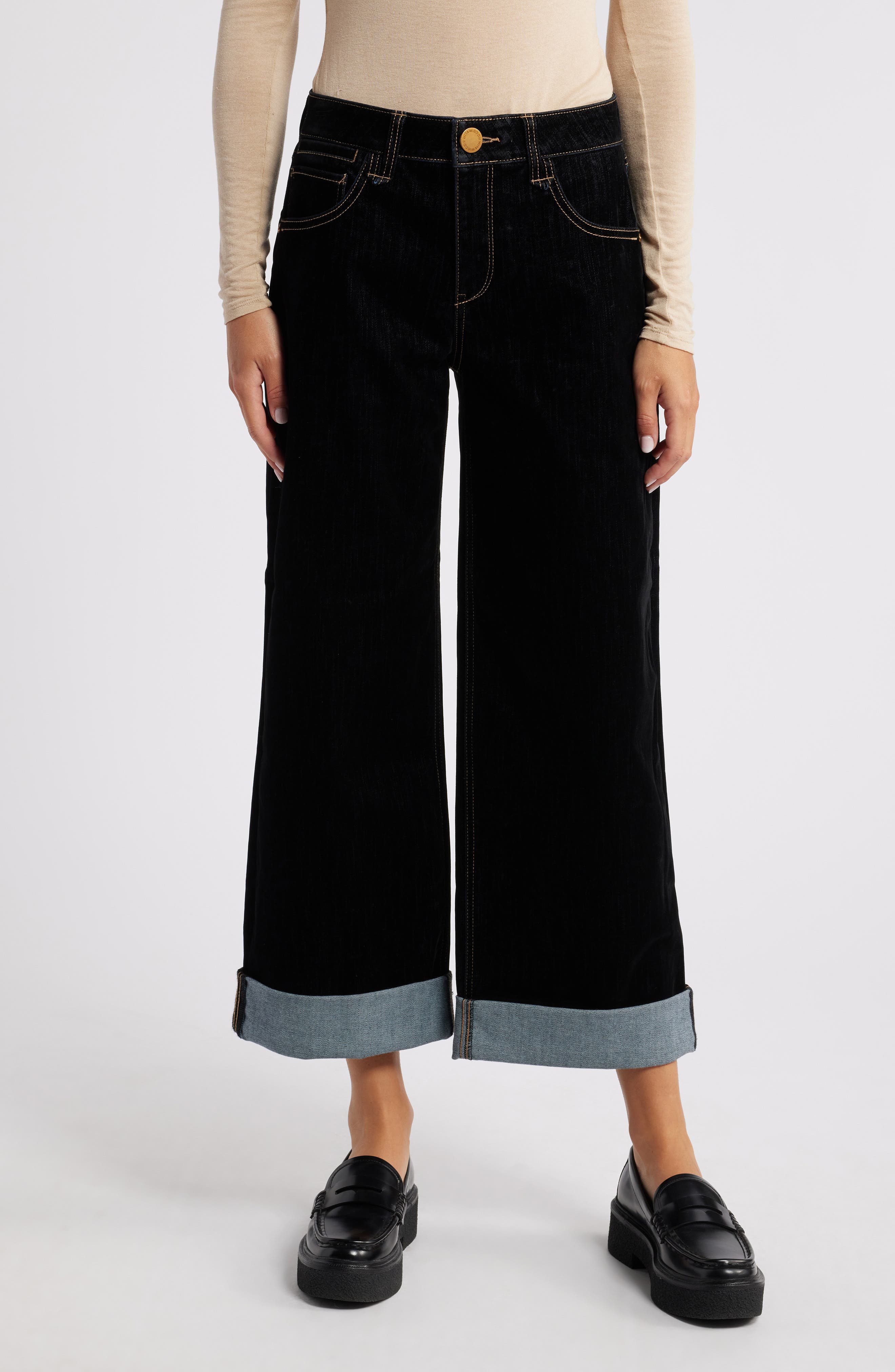 Wit & Wisdom Wyatt Ankle Wide Leg Jeans