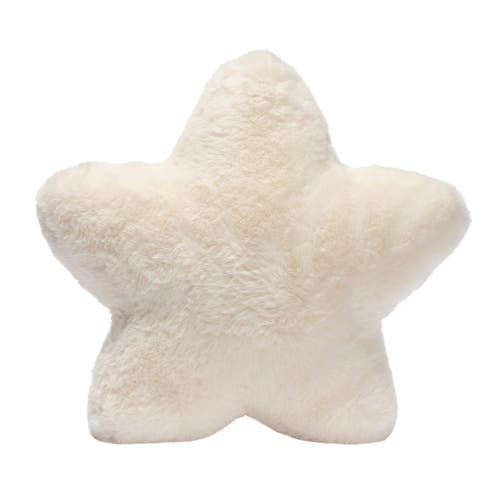Lambs & Ivy Kids' Star Pillow Plush In White