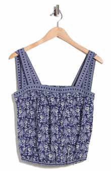 MAX STUDIO Tie Strap Bubble Top