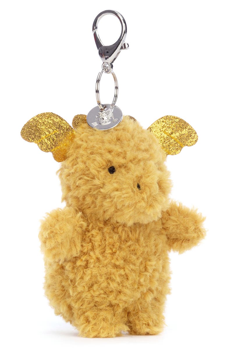 Jellycat Little Dragon Bag Charm, Main, color,