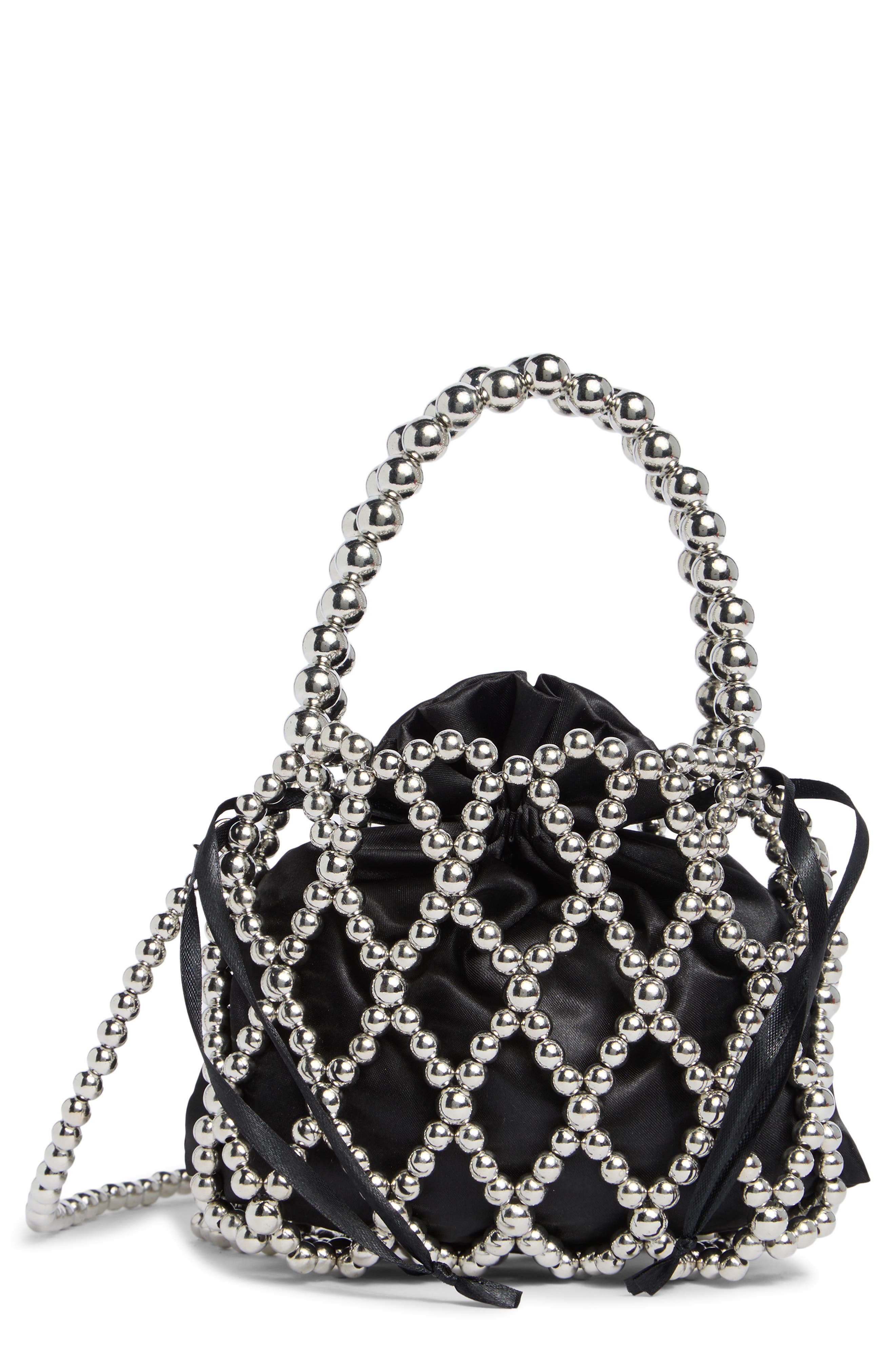 BCBG Beaded Cage Mini Bag