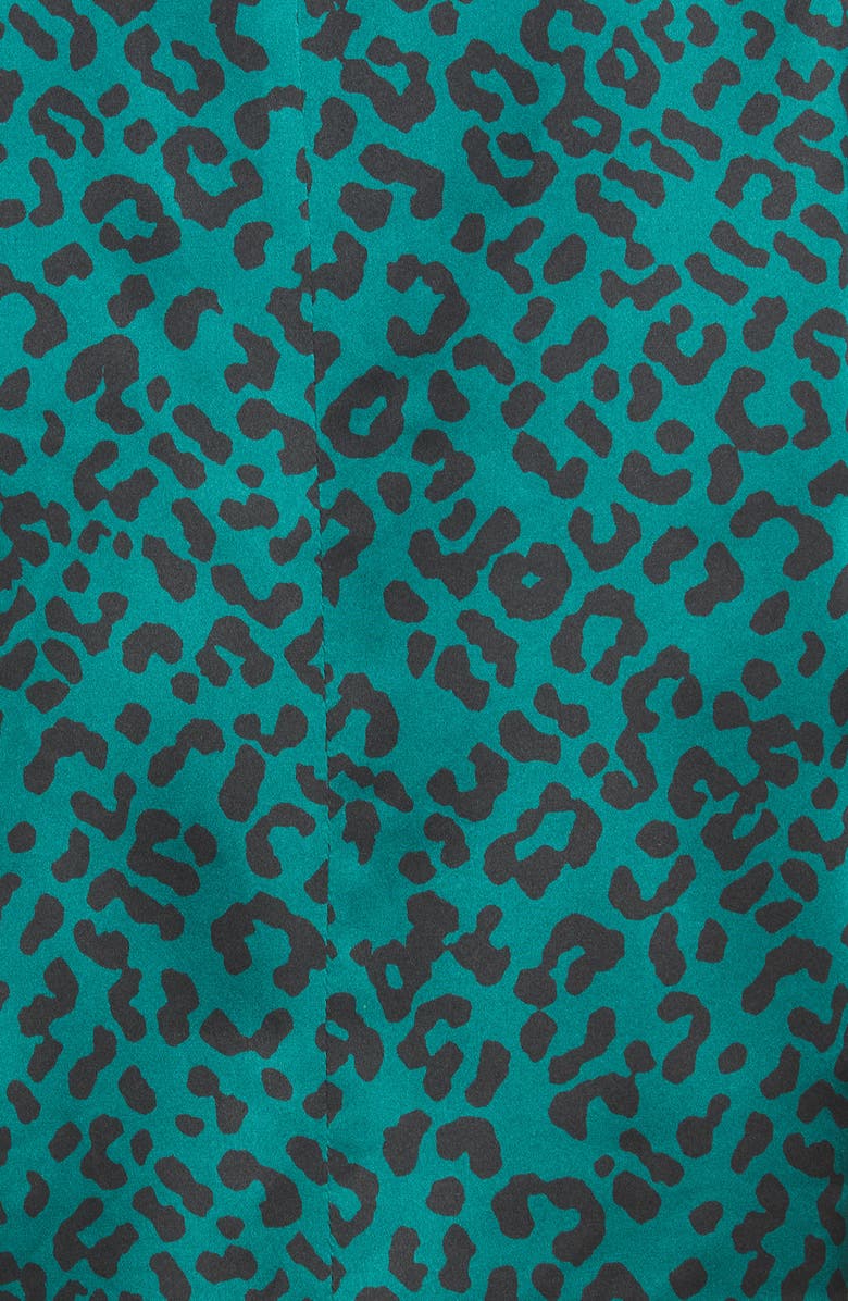 CAMI NYC Ollie Emerald Leopard Jacket, Alternate, color, 