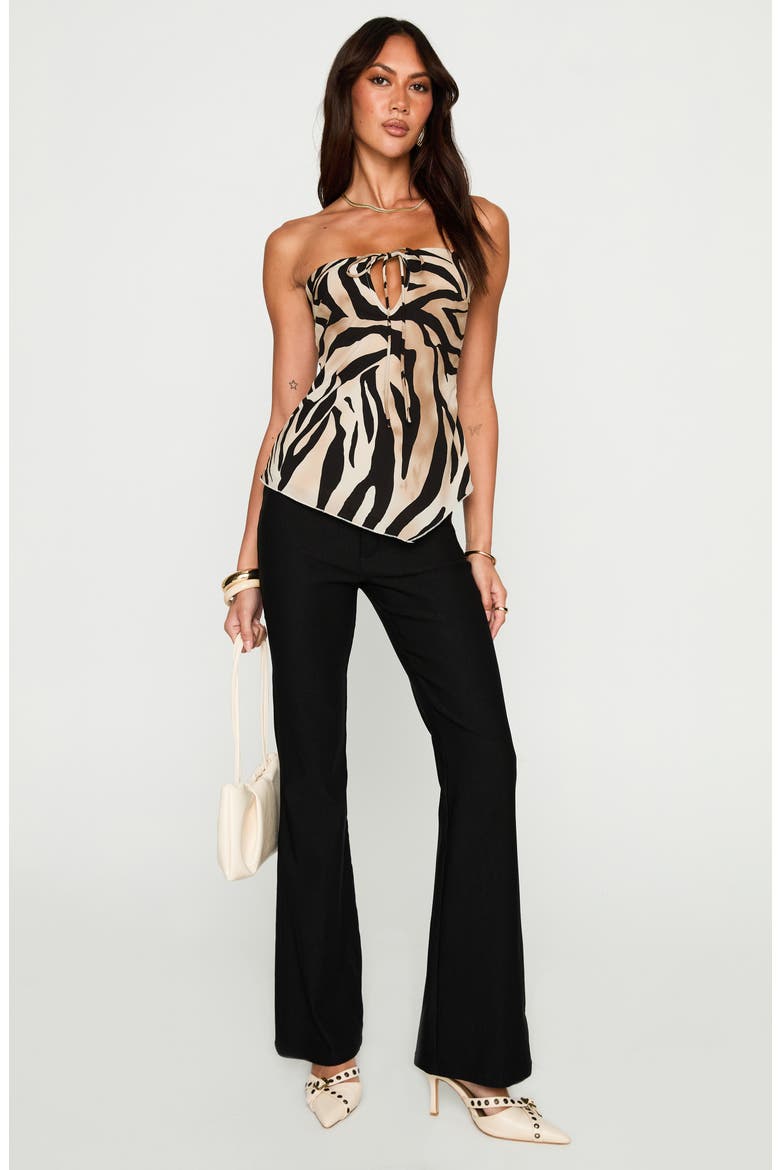 I Wonder Strapless Top, Alternate, color, TIGER