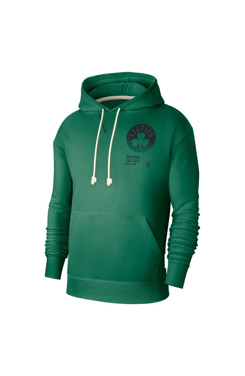 Nike Men's Nike  Kelly Green Boston Celtics Courtside Standard Issue Premium Performance Pullover Hoodie, Alternate, color, Kelly Green