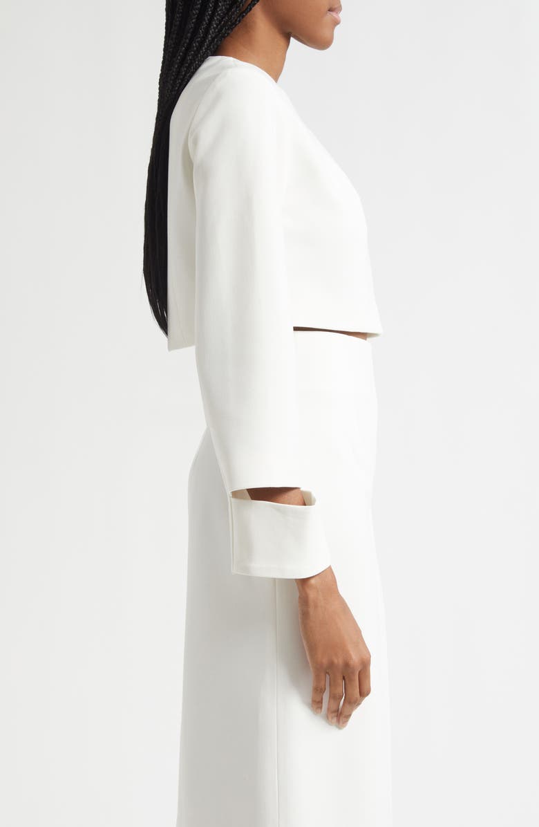 ISRAELLA KOBLA Lusia Crop Top, Alternate, color, White