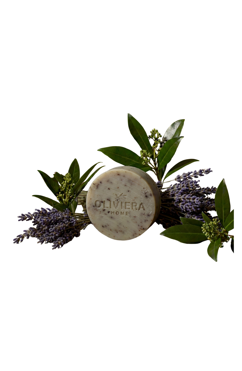 Oliviera Home Lavender Bar Soap Trio, Main, color, Lavender