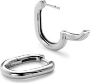 NY発！[ANA LUISA] Hoop Earrings ROX SMALL Silver Hoop Earrings - Rox Small Silver | Ana Luisa | Online