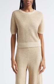 Toccin Merryn Short Sleeve Sweater