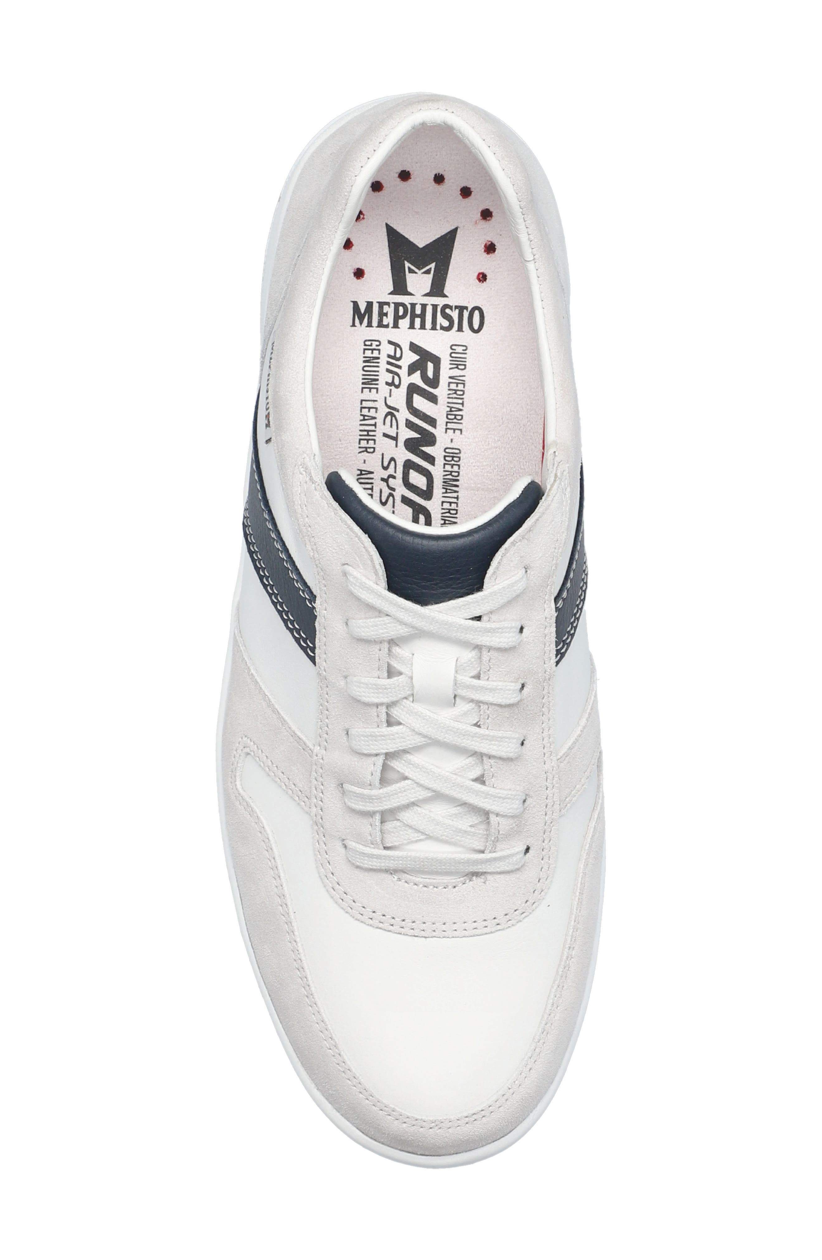 Vito Sneaker, Alternate, color, OFF WHITE LEATHER