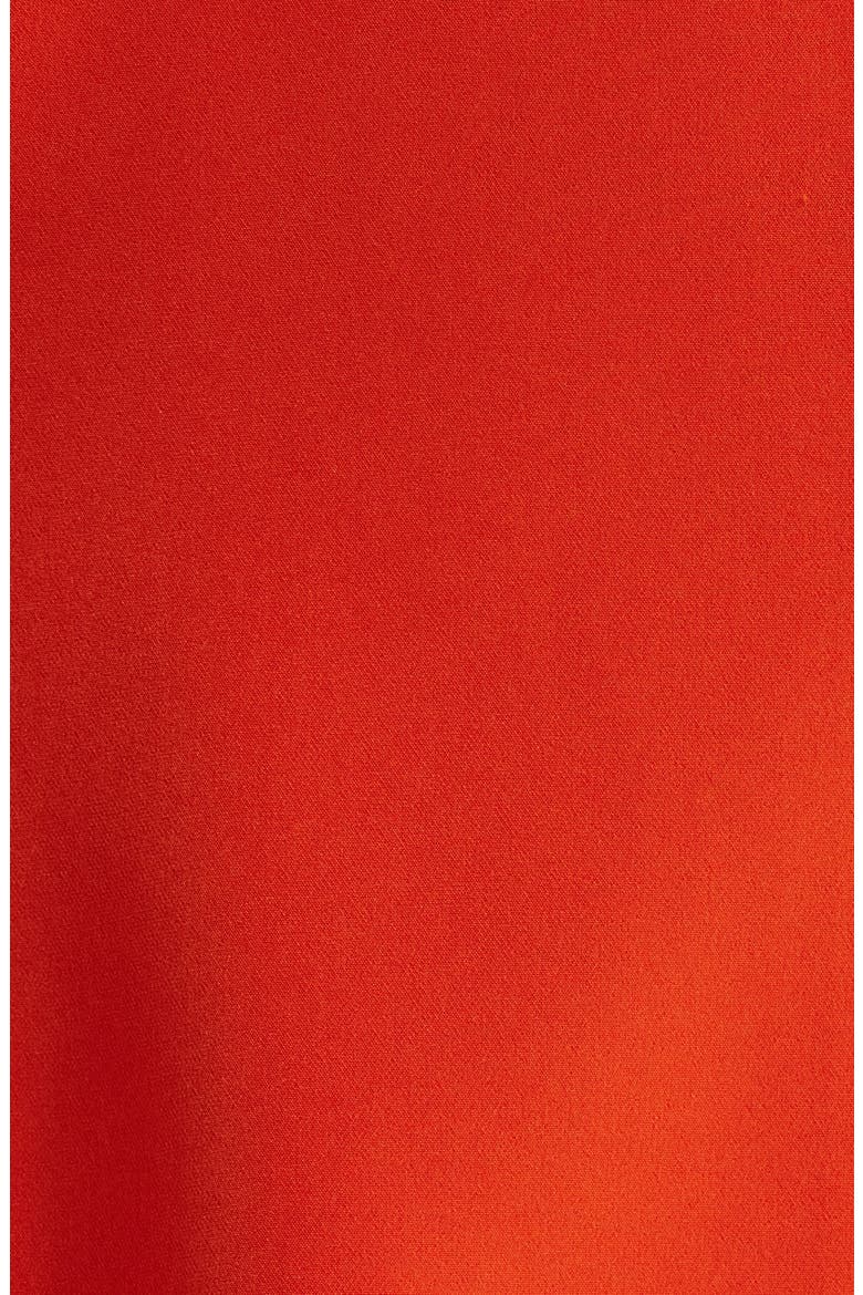 Ruched Sleeve Jacket, Alternate, color, PERSIMMON