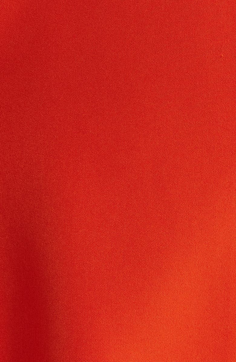 Tahari ASL Ruched Sleeve Jacket, Alternate, color, Persimmon