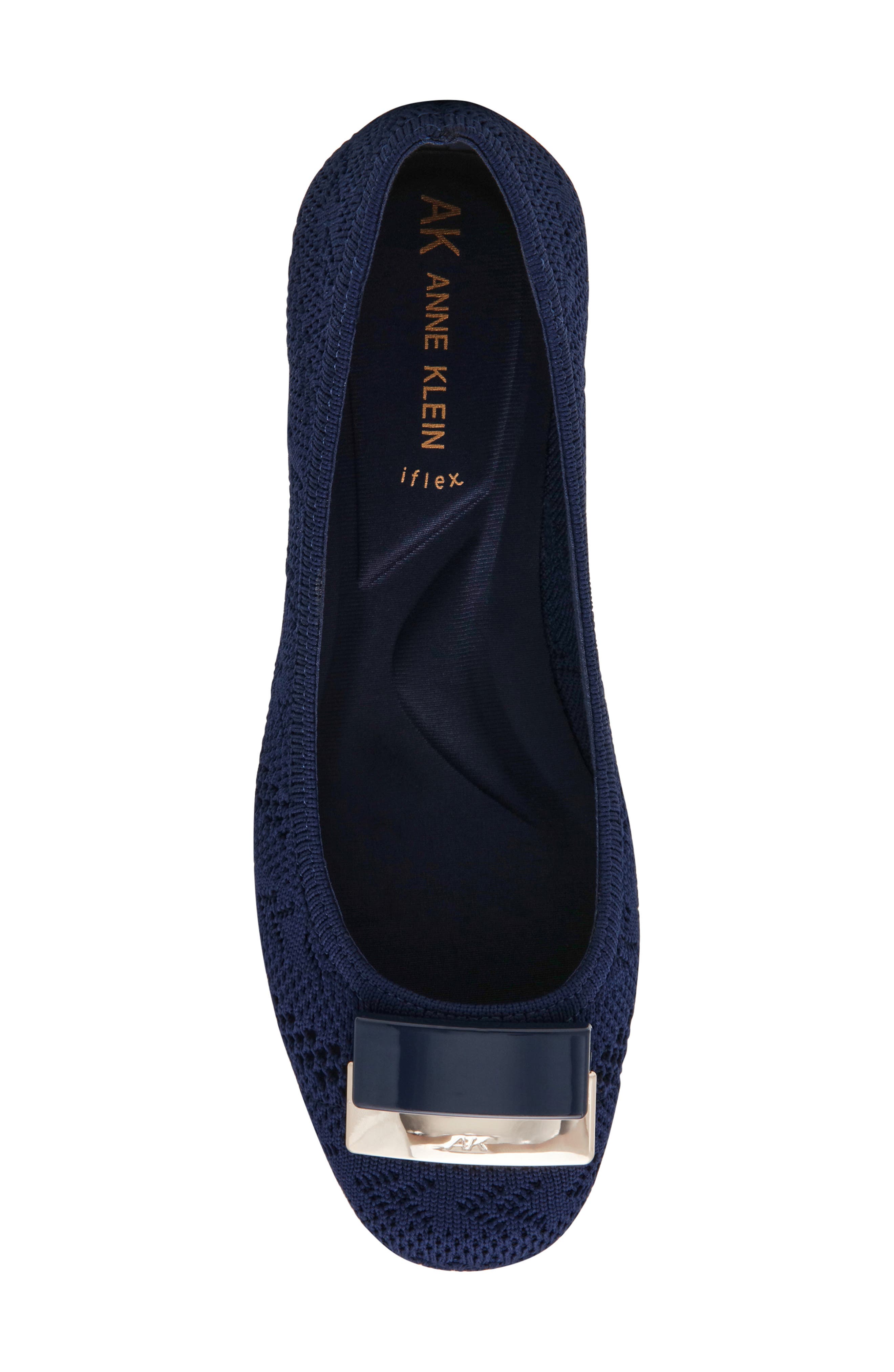Akudita Flat, Alternate, color, NAVY KNIT